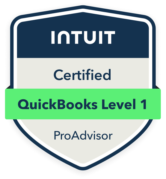 Certified QuickBooks Online ProAdvisor – Click to verify badge